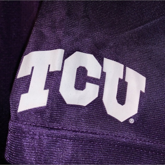 🐸🏈🏟️ TCU Horned Frogs College Football Jersey 🏟️🏈🐸 - Picture 5 of 10